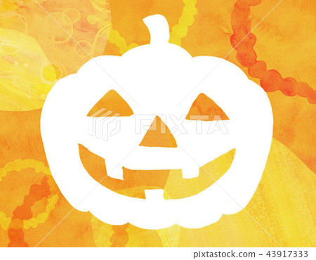 背景材料水彩紋理萬聖夜 43917333