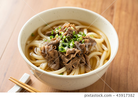 Meat noodles Meat noodles 43917382