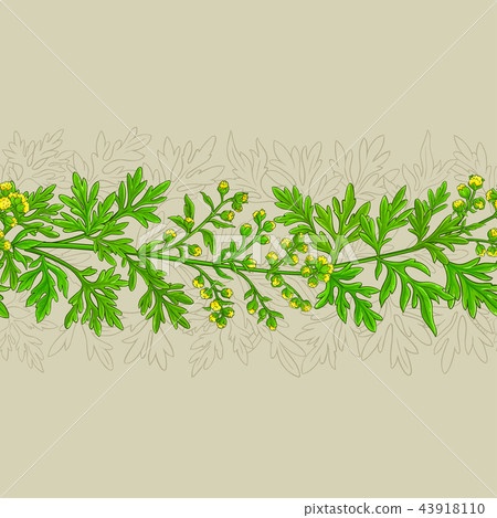 wormwood vector pattern 43918110