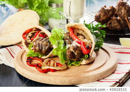 Tasty kofta kebab 43918531