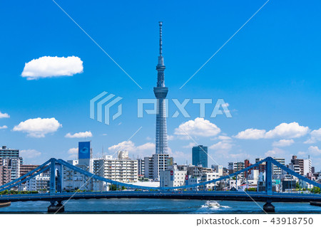 "Tokyo Metropolis" Sky Tree and Urban Landscape "Tokyo Metropolis" Sky Tree and Urban Landscape 43918750