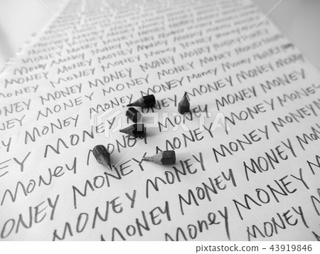 Handwritten money 43919846