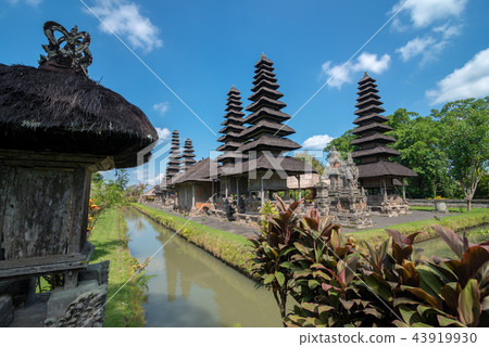The pagodas inside Pura Taman Ayun in Bali The pagodas inside Pura Taman Ayun in Bali 43919930
