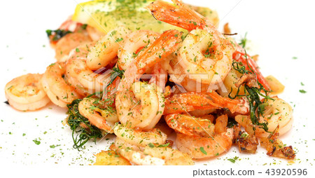 fired shrimps 43920596