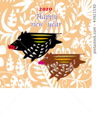 新年賀卡 新年賀卡 43921530