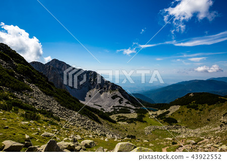 Scenery summer landscape, Pirin Mountain, Bulgaria Scenery summer landscape, Pirin Mountain, Bulgaria 43922552