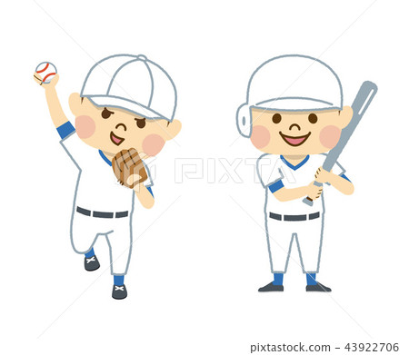 Men who play baseball Men who play baseball 43922706
