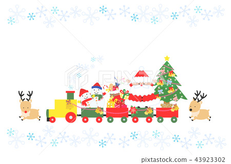 Christmas train Christmas train 43923302