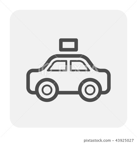 police car icon police car icon 43925027