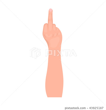 Sign single icon in cartoon style.Sign vector symbol stock illustration web. 43925187