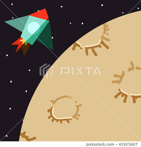 Spacecraft moon trip Spacecraft moon trip 43925607