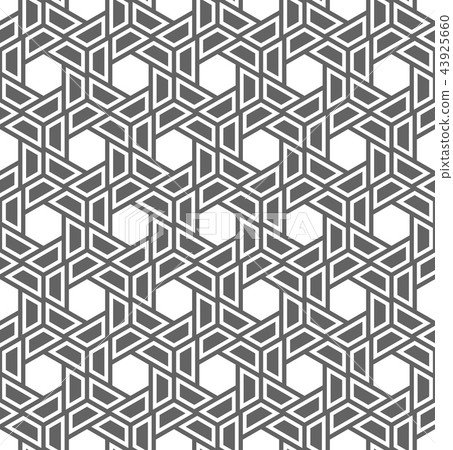 Abstract geometric pattern. A seamless background 43925660