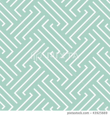 Abstract geometric pattern with stripes, lines. 43925669