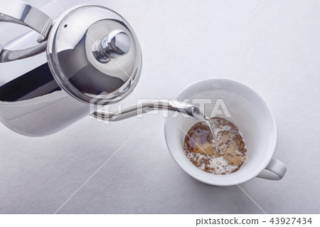咖啡，水壺，即時，混合 43927434