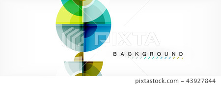 Circle abstract background Circle abstract background 43927844