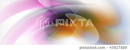 Abstract background holographic liquid colors design Abstract background holographic liquid colors design 43927889