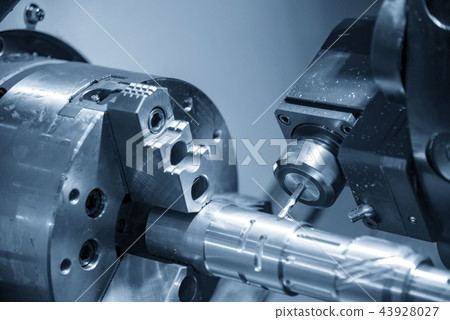 The CNC lathe machine 43928027