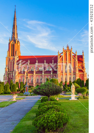 Beautiful Holy Trinity Church in Gervyaty, Belarus Beautiful Holy Trinity Church in Gervyaty, Belarus 43928152