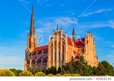 Beautiful Holy Trinity Church in Gervyaty, Belarus Beautiful Holy Trinity Church in Gervyaty, Belarus 43928156