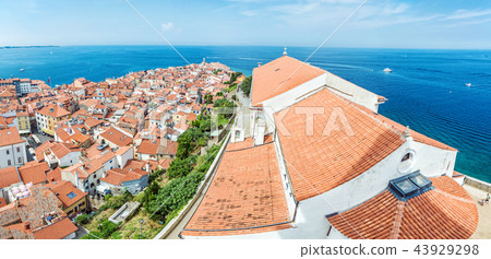 Piran town from St. George's Parish church Piran town from St. George's Parish church 43929298