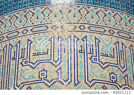 Detail of Gur-E Amir Mausoleum Detail of Gur-E Amir Mausoleum 43931111