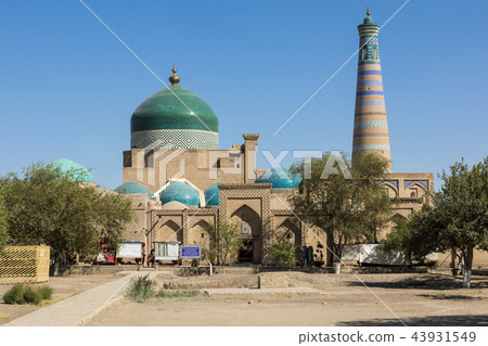 Historic buildings at Itchan Kala fortress Historic buildings at Itchan Kala fortress 43931549