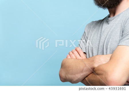 power leadership supremacy confidence man fold arm 43931691