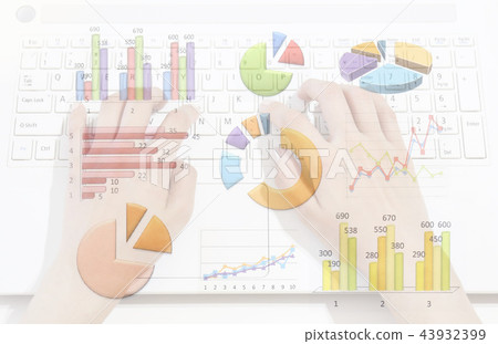 Business image graph Business image graph 43932399