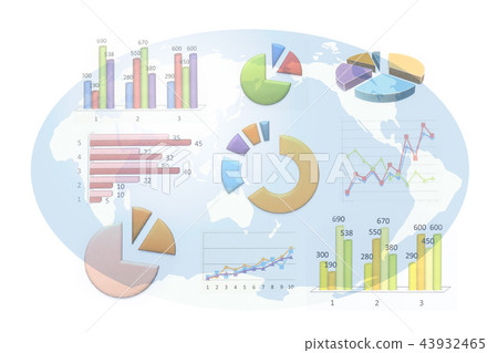 Business image graph Business image graph 43932465