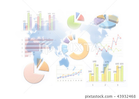 Business image graph Business image graph 43932468