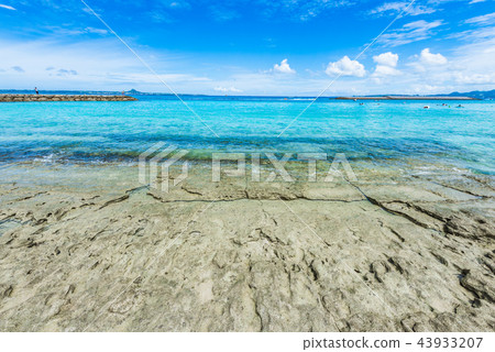 The sea of Okinawa Minnajima 43933207
