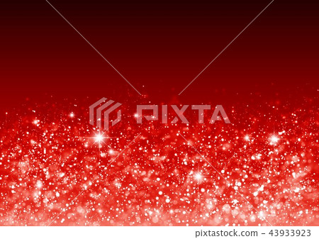 red glitter lamp