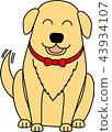 Dog & Golden Retriever 43934107