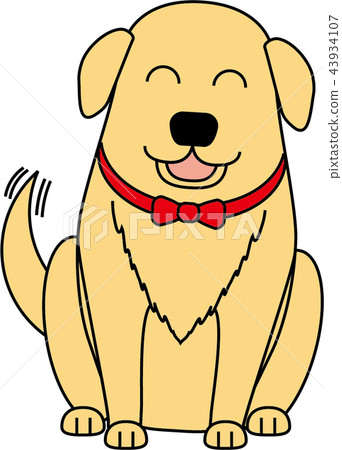 狗和金毛獵犬 43934107