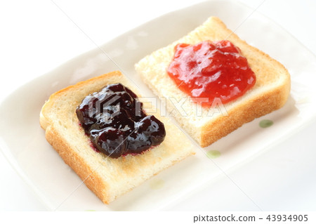 Jam toast Jam toast 43934905