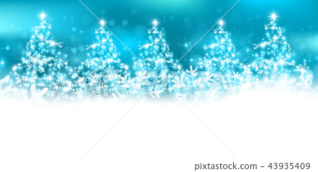 Christmas snow Winter background 43935409