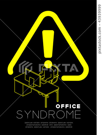 Exclamation mark with man icon pictogram 43939999