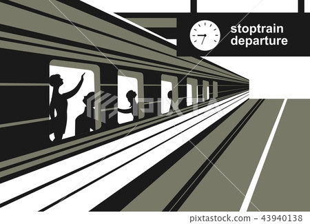 platform railway station 43940138