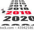 New year 2019 43942586