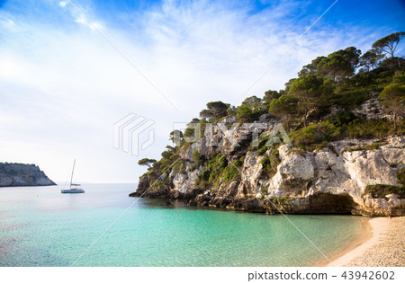 Cala en Turqueta (Turqueta Beach) in Menorca Spain 43942602