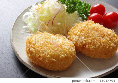 炸肉餅家常菜 炸肉餅家常菜 43942794