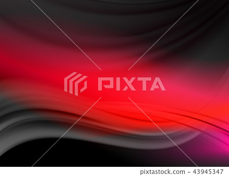 Dark red delicate background with flowing stripes. 43945347