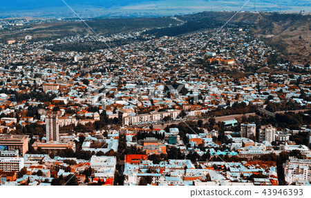View on Tbilisi city. Tbilisi. Georgia View on Tbilisi city. Tbilisi. Georgia 43946393