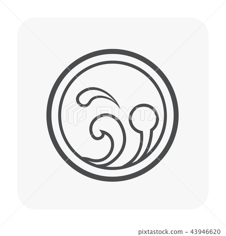 water hand icon 43946620