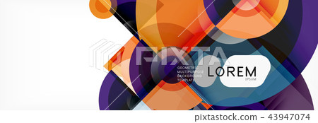 Circle abstract background Circle abstract background 43947074