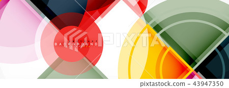 Abstract background bright circles geometric... - Stock Illustration ...