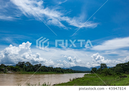 scenery of Perak River located in malaysia scenery of Perak River located in malaysia 43947814