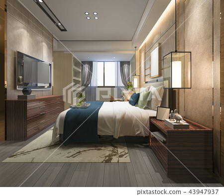 beautiful luxury bedroom suite in hotel with tv beautiful luxury bedroom suite in hotel with tv 43947937