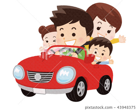 與家人一起開車 與家人一起開車 43948375