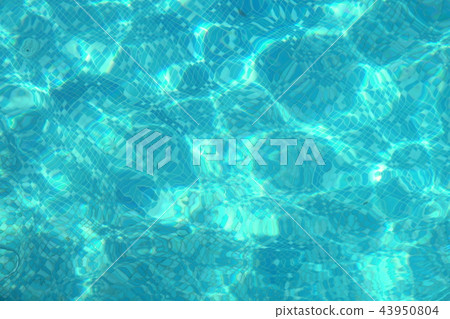 blue water in the swimming-pool texture background blue water in the swimming-pool texture background 43950804